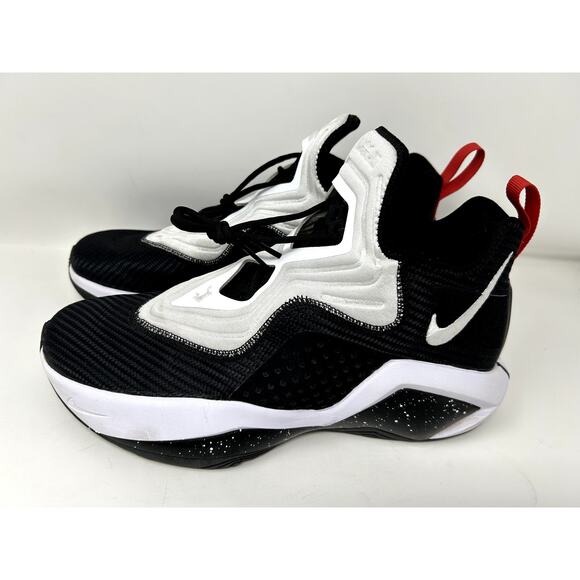 Nike Men\'s LeBron Soldier 14 Basketball Shoes Black White Red CK6024-002 Sz 10.5 main image 5